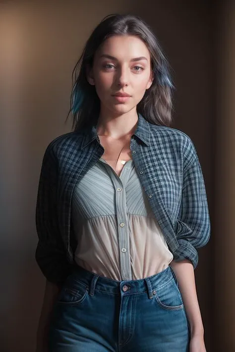 Merger_dani_sunhope,
walking through a tallgrass meadow wearing Jean shorts and plaid shirt, meadow, wild, overgrown, walking,,
bokeh, f1.4, 40mm, photorealistic, raw, 8k, textured skin, skin pores, intricate details <lora:epi_noiseoffset2:1>, epiCRealism <lora:ClothingAdjuster3:-1.3>