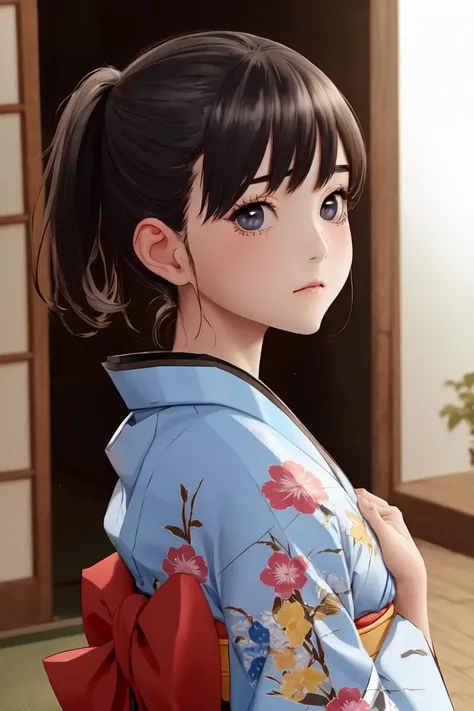 1girl, upper body, kimono, looking at viewer,
masterpiece, best quality, <lora:Style_SW:1> stylesw