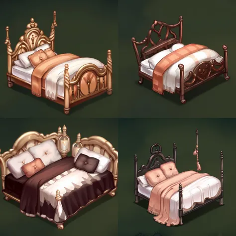 bed,black background,simple background <lora:gameicon-000013:1>