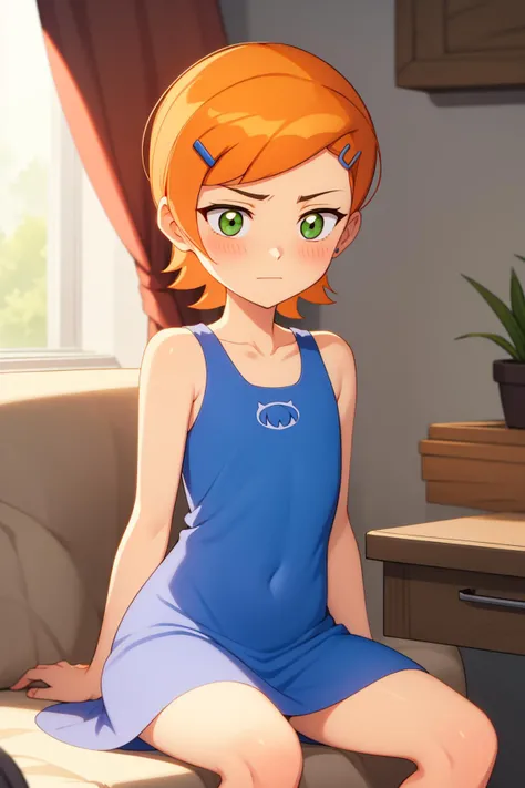 ((masterpiece)), (best quality),
<lora:gwen-09:1> Gwen Tennyson,
Gwendolyn_Tennyson, 1girl, solo, sitting, sundress, (hairclip), <lora:ArsEmbarrassed-t5:0.3> <lora:yudedako_v100:0.5>, blush, <lora:closedmouth_type2_v100:0.4>, closed mouth,
<lora:sd_1_5_dpo_lora_v1-128dim:1> <lora:GoodHands-beta2:1.2>