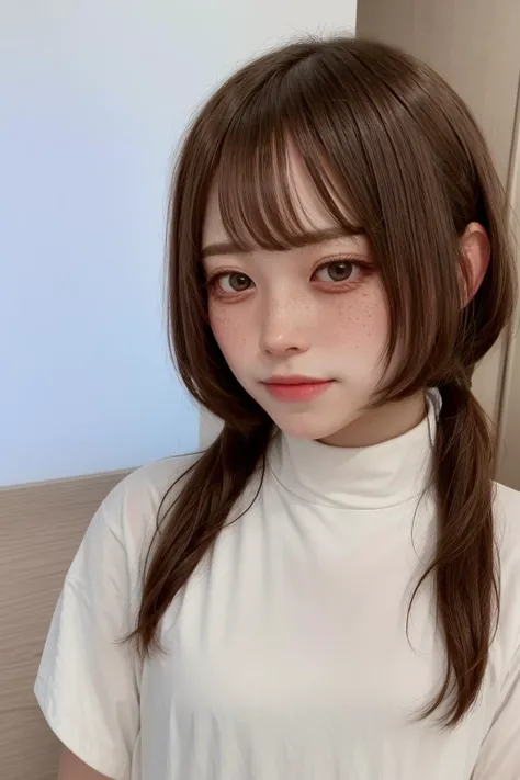 <lora:MomotaLocal_V1:0.85>
Momota,  1girl, solo, long hair, black hair, [X], 
(freckles:1.1), upper body, pale, 
<lora:himecut-local-v1-step00000180:0.75> hime cut, 
 <lora:more_details:0.55>, masterpiece, extreme details, detailed, focus, masterpiece, realistic, photorealistic, 4k, 8k, 16k, highres, shiny, shiny hair, shiny skin, shiny clothes