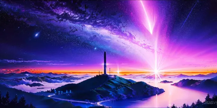 <lora:BlossomMixV3.0-000012:0.9> animevibes,
night sky, landscape, illustration, painting, starry sky, nebula, detailed, masterpiece, highres, 4k, 8k