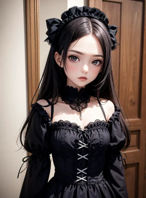 1girl, gothic