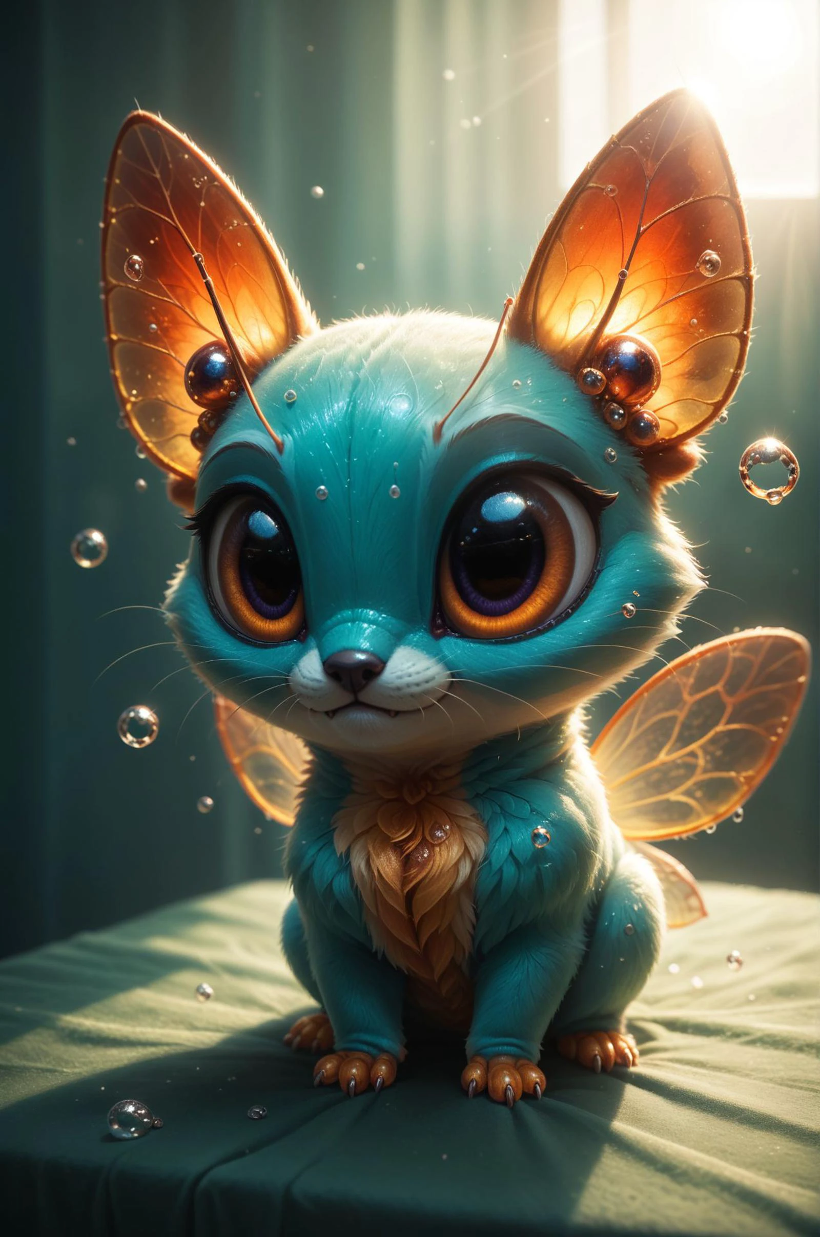 score_9, score_8_up, score_7_up, An ultra-realistic photo of a cute tiny golden mystical bug in the morning sunlight, capturing every intricate detail of the delicate strands and shimmering droplets.
<lora:add-detail-xl:1> <lora:WildcardX-XL-Detail-Enhancer:0.9>
<lora:xl_more_art-full_v1:0.4> <lora:ral-ertmsphr:0.31> ral-ertmsphr <lora:ral-apoctvisn-sdxl:0.21> ral-apoctvisn
<lora:add-detail-xl:1> <lora:SDXLFaeTastic2400:0.45> <lora:WildcardX-XL-Detail-Enhancer:1> <lora:xl_more_art-full_v1:0.4>