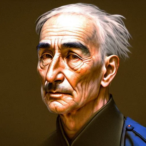 a portrait of a police cop