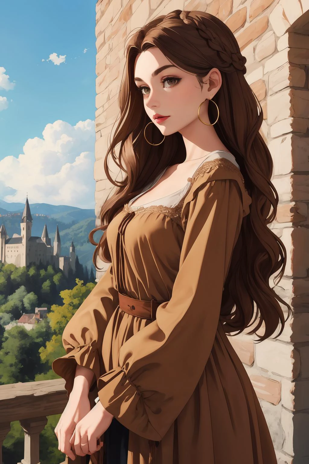 Majestic Maidens: Medieval Splendor - Awesome prompt lists