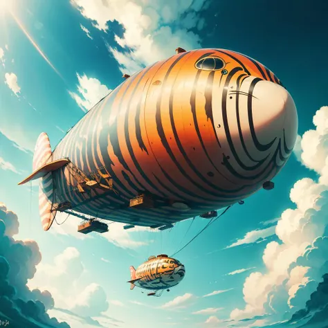 <lora:TigerstripeAI-15:0.8>TigerstripeAI dirigible