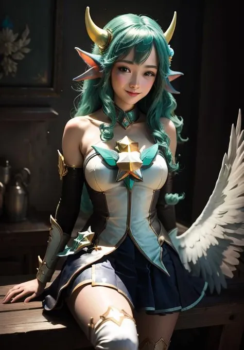 a close up of a woman with blue hair and a butterfly costume, extremely detailed artgerm, artgerm. high detail, a beautiful fantasy empress, ((a beautiful fantasy empress)), artgerm detailed, beautiful and elegant elf queen, 8k high quality detailed art, 2. 5 d cgi anime fantasy artwork, 4 k detail fantasy