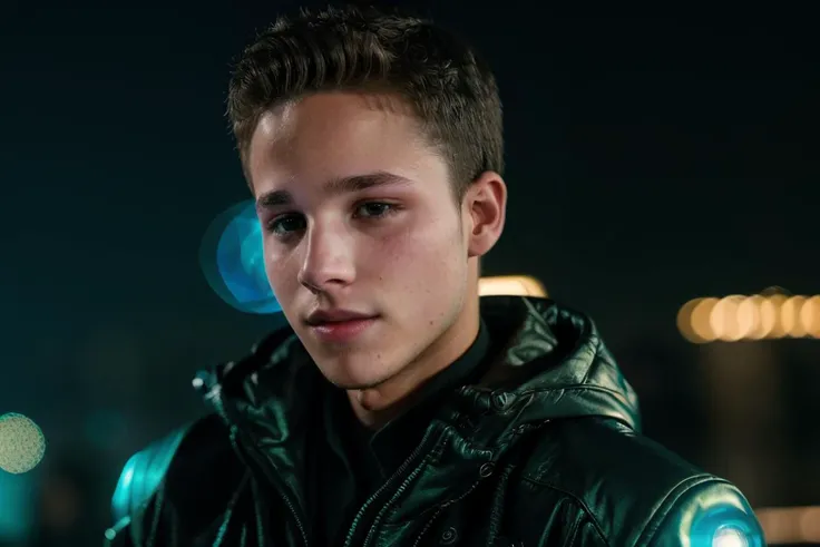 Photograph,22yo slim Man dg_ShawnPyfrom using Holographic interface,bokeh,cinematic hd 8k highly detailed,trending artstation,at night,colorful,((full sharp, highly detailed skin)),
<lora:dg_ShawnPyfrom-v1:0.8>,