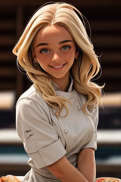 1girl, solo, portrait, ((chef)), bend over the table, at kitchen, smile, looking at viewer, [blurry background], masterpiece, best quality, ultra-detailed, ultra high res, (photorealistic:1.4), raw photo, (realistic:0.2), 8k HDR, f1.4, 40mm, photorealistic, raw, 8k, textured skin, skin pores, intricate details
<lora:skin_texture_v2:0.5> <lora:epiCRealismHelper:0.8> <lora:PAseer-SD15-LCM Quick:1> <lora:vd02_swe_lora_v01:1> vd02, blonde hair