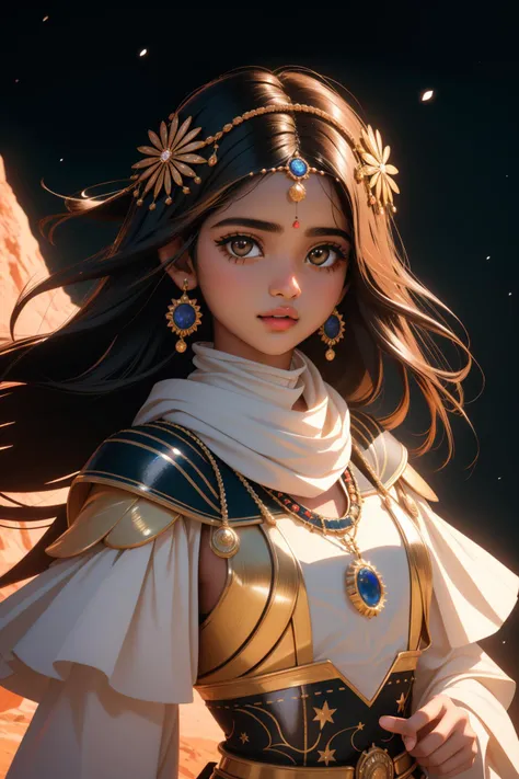 tv_Maria_Patel_MXAI, (stylized by Christopher Balaskas:1.1) and (Rumiko Takahashi:0.8) and (Max Magnus Norman:1.0) , awardwinning Airbrush painting, award winning, Dark and Gritty, landscape of a divisionism Zany ([Zambia:Timbuktu:3]:1.3) from inside of a Uluru, Rubbery flower field and Sagitta constellation in background, Snowing, Realistic, Dark, Mannerism Art, hair light, Selective focus, Mono Color, Bright design, Embossing, award winning, Pixabay, cyber, fractal
