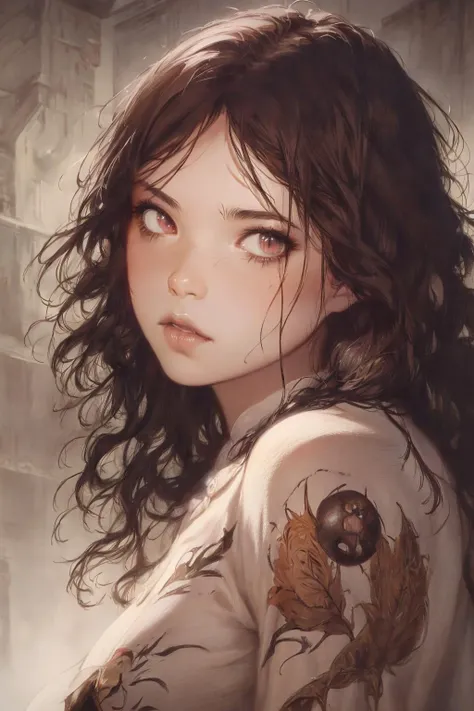 dark theme, ((best quality, masterpiece)), <lora:Luis Royo and Woman v.2:0.8>, professional quality art by (Luis Royo:1.1), Atey Ghailan, Artgerm, Jeremy Mann, Greg Manchess, Antonio Moro, (Extremely Detailed Oil Painting:1.2), intricate details, photorealistic painting art by midjourney and greg rutkowski, (realistic, photorealistic:1.3), lifelike rendering, visually stunning, immersive atmosphere,night, sharp focus, photon mapping, radiosity, physically-based rendering, masterpiece quality, absurdres, ultra detailed, high resolution scan, (8k, uhd)
BREAK
kawaii plushie mascot rabbit thing hmmmm, abstract background