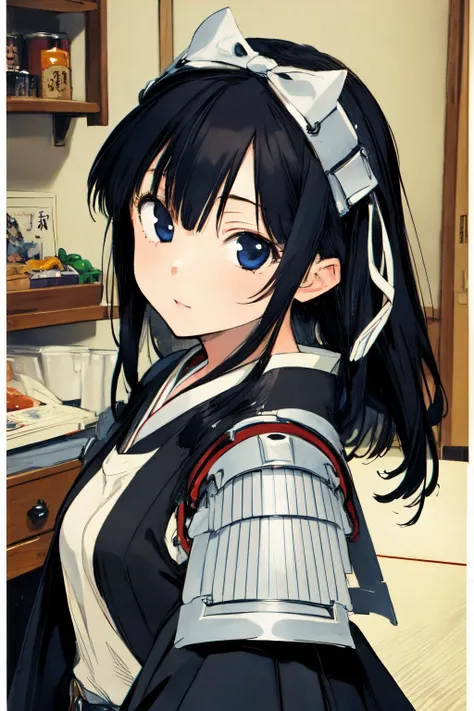 (masterpiece, best quality;1.3), extremely detailed ,ultra detailed, 1girl, solo, looking at viewer,
uesugi kenshin (rance),armor, helmet, hair ribbon, japanese castle,
<lora:Kenshin:0.75>