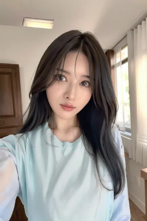 25 year old woman black hair black eyes