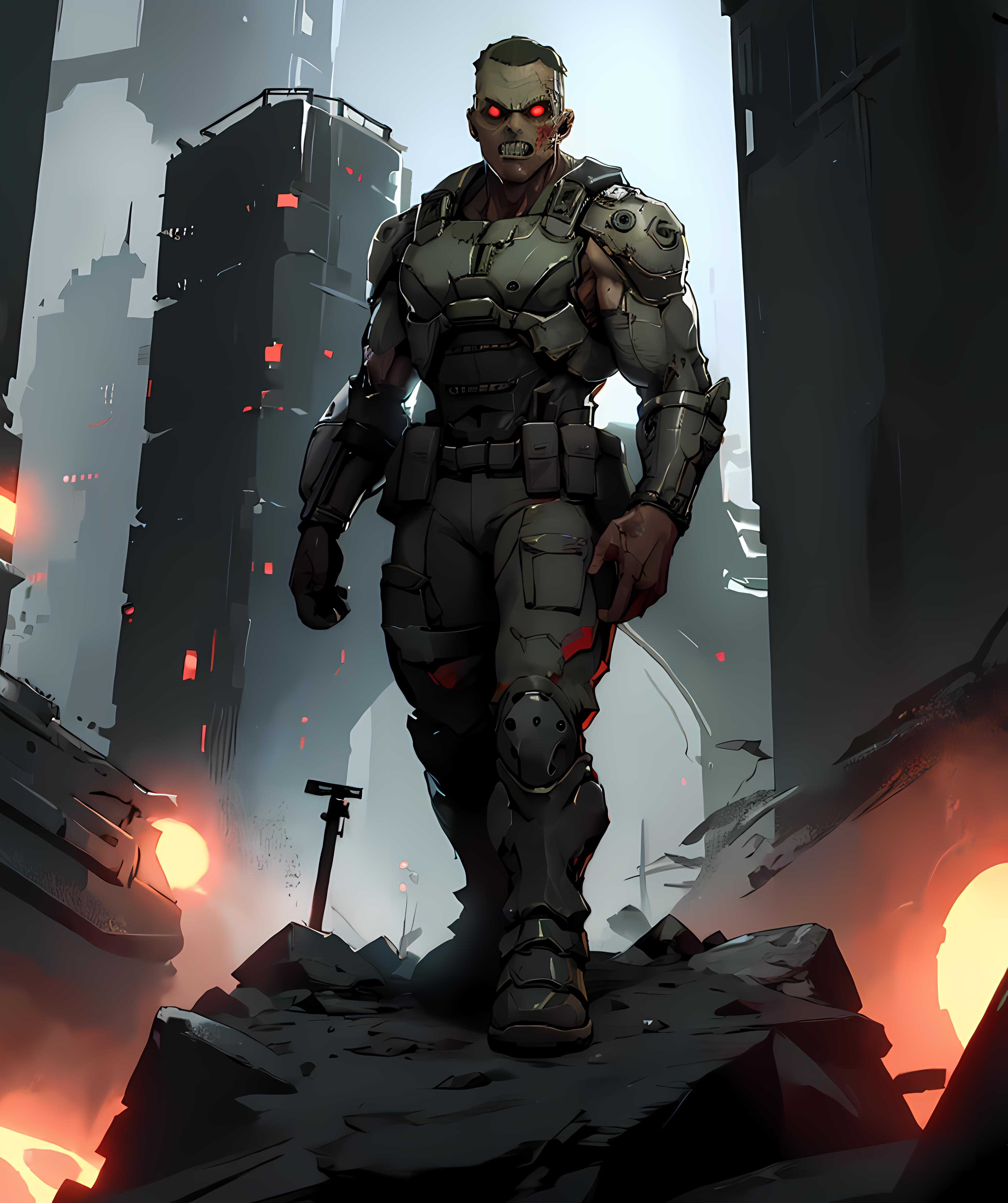 Zombie Soldier I DOOM v1.1