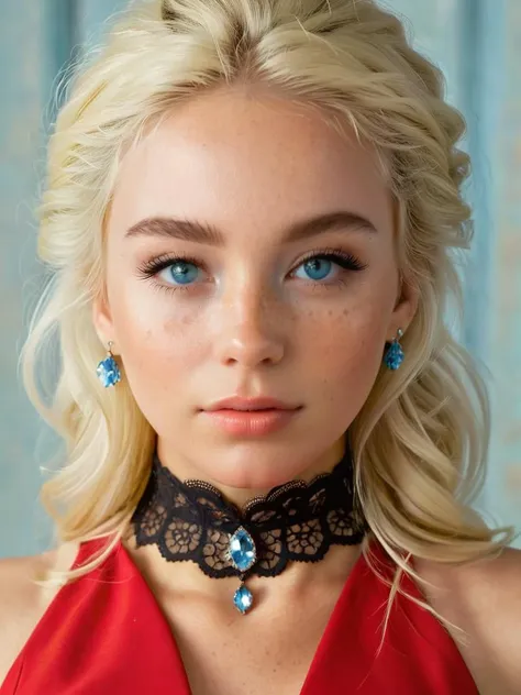 2girls,leg garters, rococo choker, cleavage, black gloves, lace g-string, ,highly detailed natural skin with freckles,30 year old, blue eyed with White hair,crystal cavern market with sparkling crystals and magical items,Ground level view Close shot (focus on chest)
  <lora:EleonoraV2:.5>  <lora:add-detail-xl:1>  <lora:Cosine_freck:.6>