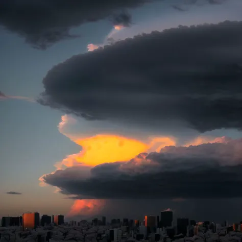 <lora:cumulonimbus_ofn:0.7>, cumulonimbus, clouds,
Tokyo, sunset