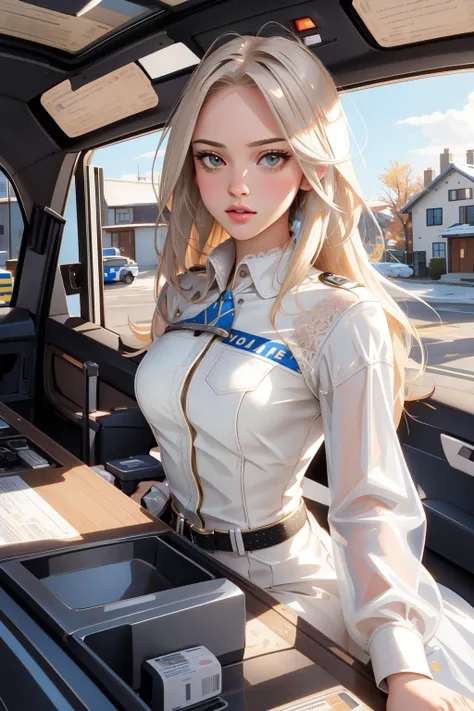 Yelena Belova as a paramedic