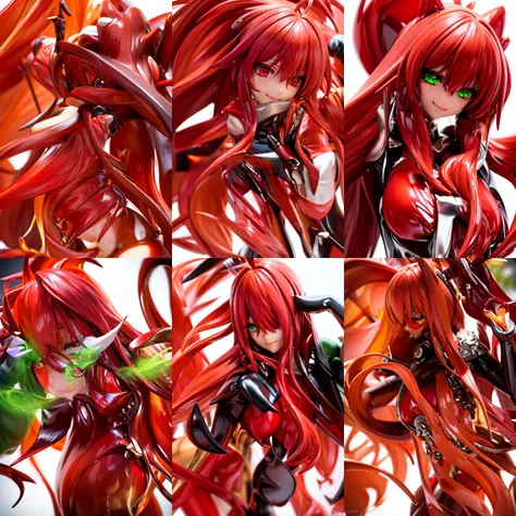 (otherworldly, otherworldly atmosphere, otherworldly appearance), highly insanely detailed, masterpiece, top quality, best quality, highres, 4k, 8k, RAW photo, (long_hair, long hair), collar, earrings, jewelry,
(random colors cloth, random colors hair, random long hair, dynamic hair, glowing hair),
long hair, eyelashes, eyeliner, makeup, hair over one eye,
(dynamic pose), (dynamic weather),
a woman wielding green magic and with a huge red cape, smiling, full body , <lora:SheSpawnLoRA:1>, (SheSpawn with red hair in a red and white mask and costume and green glowing eyes and a black leather jacket with spikes and white armor on the shoulder and chais around her waist and legs), beautiful eyes, beautiful girl, high detail skin, high detail hair, detailed pores, imperfect skin, detailed reflective shiny skin, diffused skin pores, sharpen picture,
(smiling at viewer), (fantasy world)