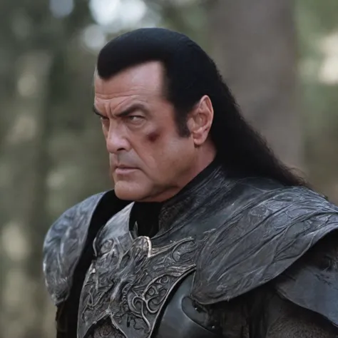 steven segal as a demon lord, ((Best quality)), ((Masterpiece)), (Detailed), best quality, 4k, 8k, ultra highres, raw photo in hdr, sharp focus, intricate texture, skin imperfections, photograph, high quality, film still, ((perfect)), extra sharp details, 8k high detail, award-winning, reflections,<lora:Segal_SDXL_V1:1>