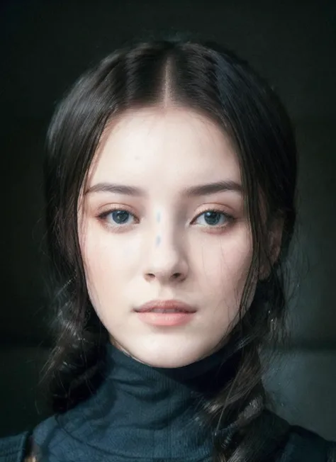 <lora:nancy_v2:1>, A stunning intricate full color portrait of (nancy1),
wearing a black turtleneck, soft smile,
epic character composition,
by ilya kuvshinov, alessio albi, nina masic,
sharp focus, natural lighting, subsurface scattering, f2, 35mm, film grain <lora:add_detail:1>