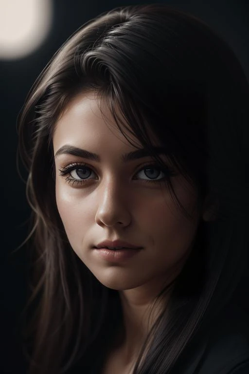 (close-up, editorial photograph of a 21 year old woman), (highly detailed face:1.4) (smile:0.7) (background inside dark, moody, private study:1.3) <lora:epiNoiseoffset_v2:1.2>, POV, by lee jeffries, nikon d850, film stock photograph ,4 kodak portra 400 ,camera f1.6 lens ,rich colors ,hyper realistic ,lifelike texture, dramatic lighting , cinestill 800,