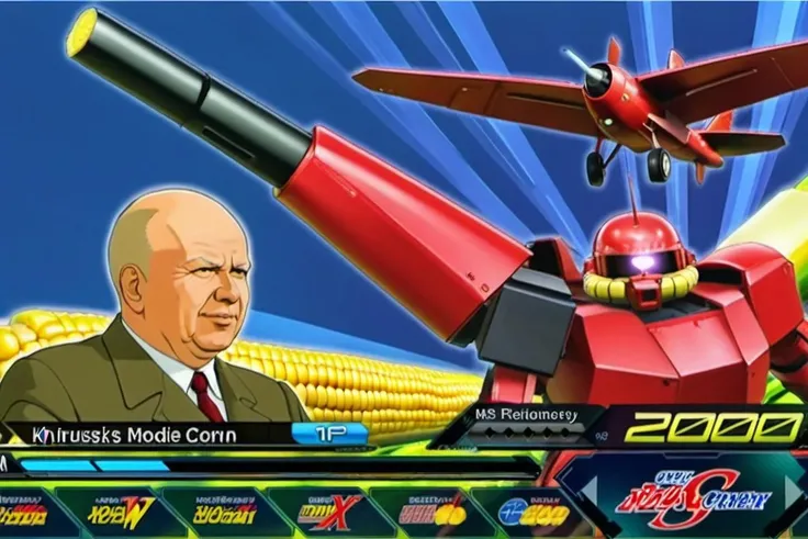Select mode,Khrushchev, corn, <lora:exvs2T:0.7>