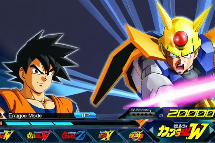 Select mode,  Dragon Ball,   <lora:exvs2:0.7>