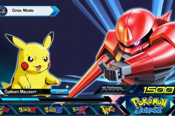 Select mode,Pokémon, <lora:exvs2T:0.7>