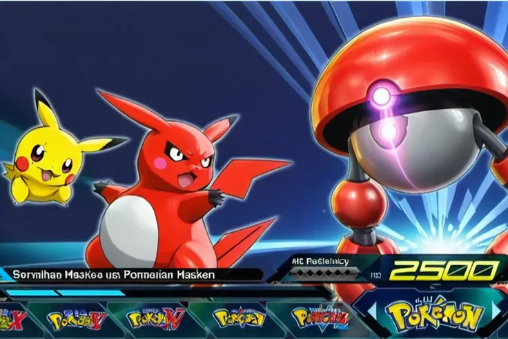 Select mode,Pokémon, <lora:exvs2T:0.7>