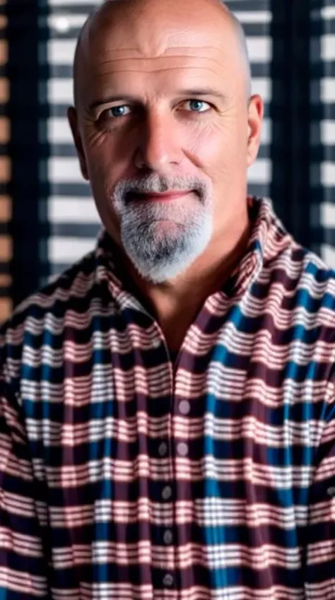 portrait photo of man dressed with a (plaid pajamas:1.1), detailed face, high quality, high detailed face, 8k <lyco:locon_perfecteyes_v1_from_v1_64_32:0.75> <lora:c0rdera:1>