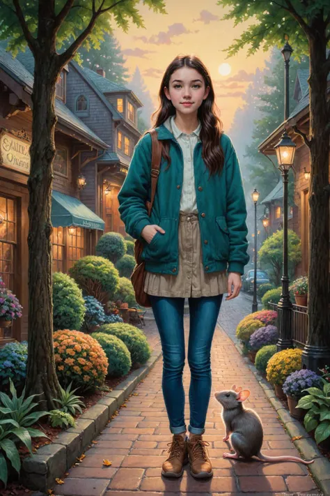 full body length oil pastel<lora:oil_pastel:1.00> by ((( Thomas Kinkade ) and Kelly Mckernan ) and Hugh Ferriss ) and Ross Tran , cute 18 year old woman and her pet mouse , <lora:more_art:0.30> <lora:midjourney:-0.15> <lora:RMSDXL_Enhance:0.50> <lora:RMSDXL_Creative:0.50> <lora:RMSDXL_Photo:0.50> <lora:RMSDXL_Darkness_Cinema:0.50> <lora:clothing_slider:2.00> <lora:great_lighting:1.50> <lora:aesthetic:1.50> <lora:photorealistic_portrait:1.50> <lora:extremely_detailed:1.50> <lora:dpo:0.25>