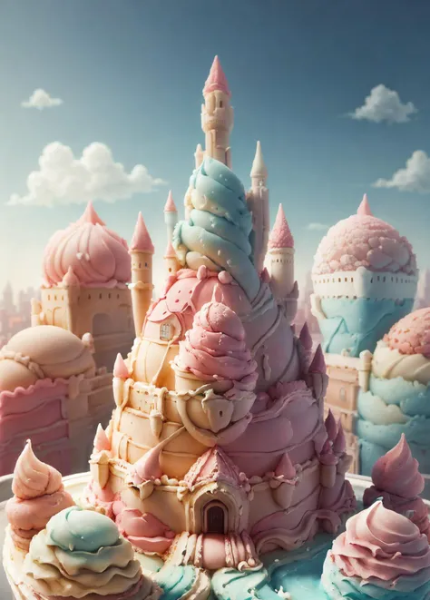 <lora:GelatoStyle:1> GelatoStyle city, view from high