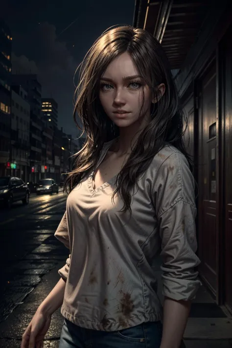 (masterpiece, best quality) <lora:epi_noiseoffset2:1> <lora:add_detail:0.7> <lora:MiaRE7:0.7>
MiaRE7, 1girl, solo, long hair, portrait, outside, dramatic lighting, city background, 4k, cinematic, trending on artstation