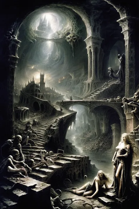 photograph, cinematic, Seraphic fantasy subterranean city beyond the end of time<lora:EnvyBetterHiresFixXL01:0:hr=1><lora:EnvyEndOfTimeXL01:1>