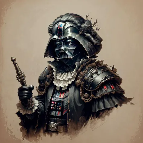 darth vader, baroqueai, <lora:baroqueai_v10:0.5>