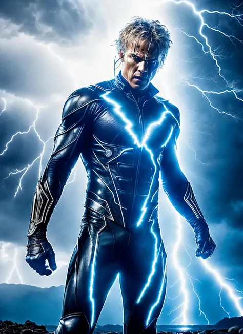 photo of the raiden from mortal combat with lightning thunders, ((lightning coming out of body)), ((covered in electricity)), unleashing a powerful lightning attack, lightning bolts surging throughout  <lora:locon_conceptlightning_v1_from_v1_64_32:1> lghtnngprsn, natural lighting,  by Gerda Taro
<lora:add_detail:0.7>
cinematic, intricate details, 32K, UHD, HDR, ultra-realism, action background (heavy damage and debris), ultra-detailed, 32k, intricate, cinematic composition, IMAX, stunning image, trending, amazing art, cinematic color grade, dramatic lighting
(lightning), electrical surges through the body, covered in electricity