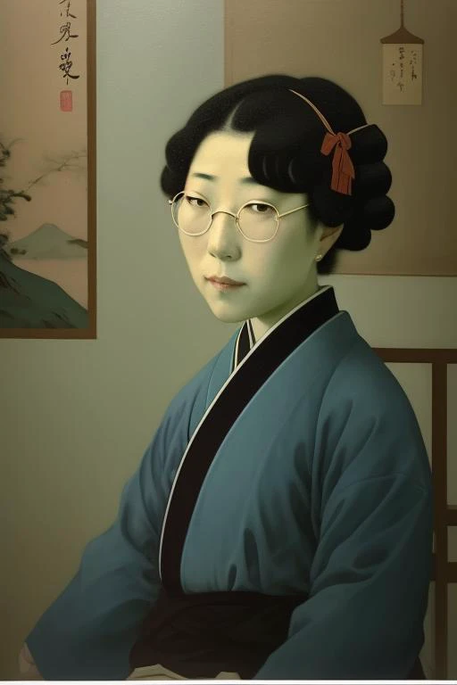 <lora:envybetterhandsLocon_alpha3:1> <lora:JeffreyChongWang:1>, wang, a japanese woman with glasses, teacher