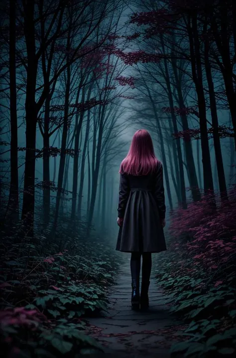 illustration, cartoon, soothing tones, calm colors, (solo:1.1), a digital arf of a undead girl, (pink, heart, love:1.1), wounds, (deathcore:1.2), mistery pink forest, extreme detail, morbid, paper texture, 2d, (pascal campion:0.38), vivid colors, (painting art:0.06), [eclectic:clear:0.8], slate atmosphere, cinematic, dimmed colors, dark shot, muted colors, film grainy, lut, spooky, <lora:Detail Slider V2 By Stable :0.4> <lora:NOISEOFFSET_V2_BY_STABLE_YOGI:0.8>
