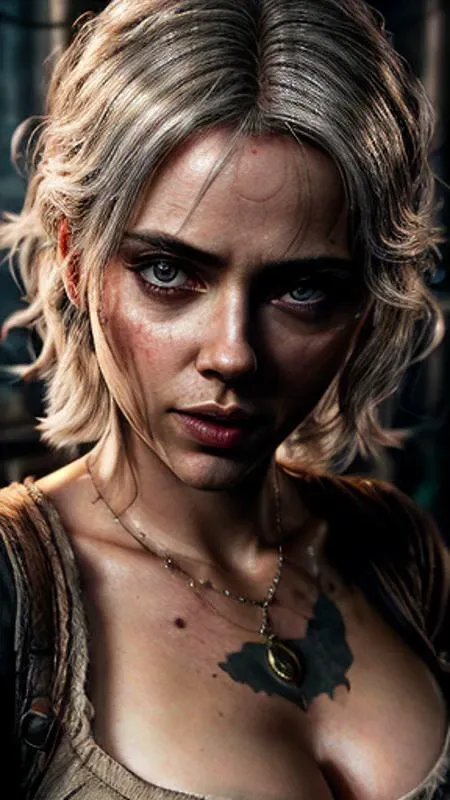 photorealistic,  <lora:Scarlett4:0.91> scarlett, cosplay ciri, detailed skin, absurdres, best quality, 8k <lora:more_details:1>, hdr,