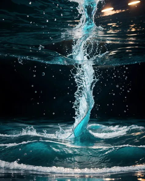 pixel-art LIQUID SPLASH, 3D BEEPLE STYLE, 8 k, 32 k, HDR, realistic, liquid splashes, dramatic lighting. 8k, highly detailed, trending artstation, Slpash, beautiful, waterï¼waves, fruit, glass . low-res, blocky, pixel art style, 8-bit graphics