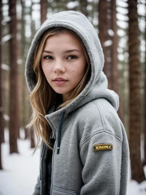 photo of (ryamp0lsky:0.99), a woman, perfect hair, award-winning photo, sfw, wearing (hood), (A snowy winter wonderland with icicles and pine trees), 70mm, f/8, ((auto focus, color, DOF, Aperture, 8k uhd, dslr, cinematic lighting, insanely detailed and intricate, photographed by a Nikon Z7 II Camera, character, hypermaximalist), (looking at viewer:1.3), appealing, attractive, amative, perfect skin, (detailed background), hyper realistic, super detailed), (DOF, blurry background, bokeh), epiCPhoto, <lora:add_detail:0.5>
