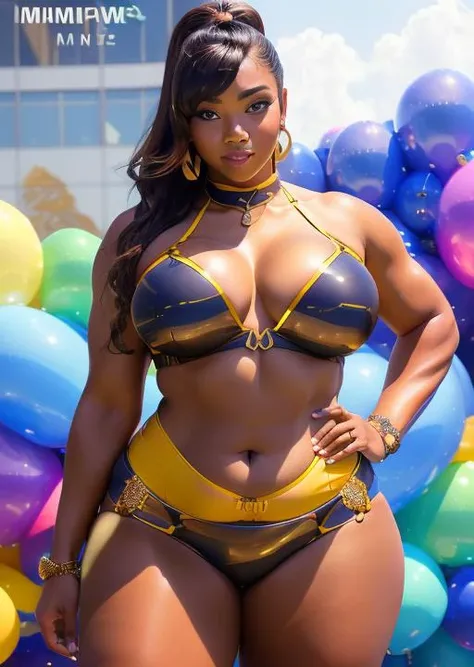 beautiful l1nd4 (tight pants) (bandeau) (leather straps) (armbands, belly chains, choker, bracelets, bangles) colorful_woman <lora:ColorfulWomanV1:0.75>