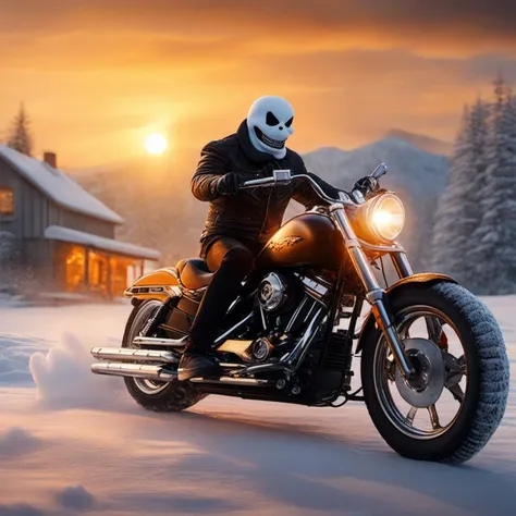 (Gorgeous Photo:1.3) of (Ultra detailed:1.3), 8k, masterpiece, ((ultra detailed:1.1)), natural skin texture, 8k textures, cinematic look, intricate,
Ghost Rider and snowman, 45yo, ultra realism, realistic, golden hour, high quality,uhd,