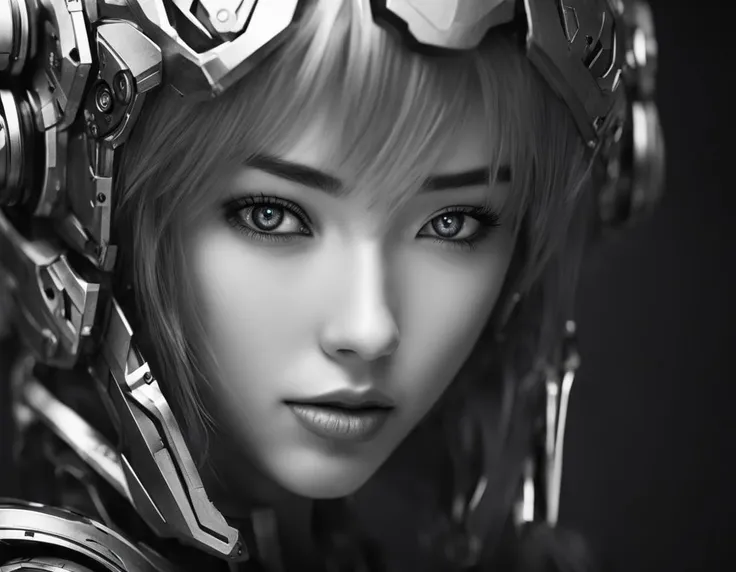 (Gorgeous manga:1.3) of (Ultra detailed manga:1.3), 8k, masterpiece, ((ultra detailed:1.1)), natural skin texture, 8k textures,
glowing eyes,pencil sketch style, perfect european face,morning, woman in cyberpunk t-shirt against battle robot, electronic  bra, dark fantasy genre,(Gorgeous Photo:1.4) of (Ultra detailed:1.4), 16k, masterpiece,  16k textures, cinematic look, intricate,dream shaper photography, manga style