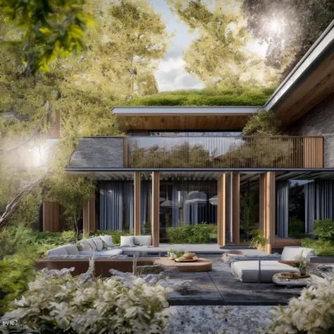 dvArchModern, 85mm, f1.8, portrait, photo realistic, hyperrealistic, orante, super detailed, intricate, dramatic, sunlight lighting, shadows, high dynamic range, house, masterpiece,best quality,(8k, RAW photo:1.2),(( ultra realistic)), modernvilla, blackandwhite, trees, vine, architecture, building, cloud, vivid colour, masterpiece,best quality,super detailed,realistic,photorealistic, 8k, sharp focus, a photo of a building, wood, <lora:villa01_architecture_SDlife_Chiasedamme:0.6>
<lora:more_details:0.6> <lora:add_detail:0.6> <lora:house_architecture_Exterior_SDlife_Chiasedamme:0.5>