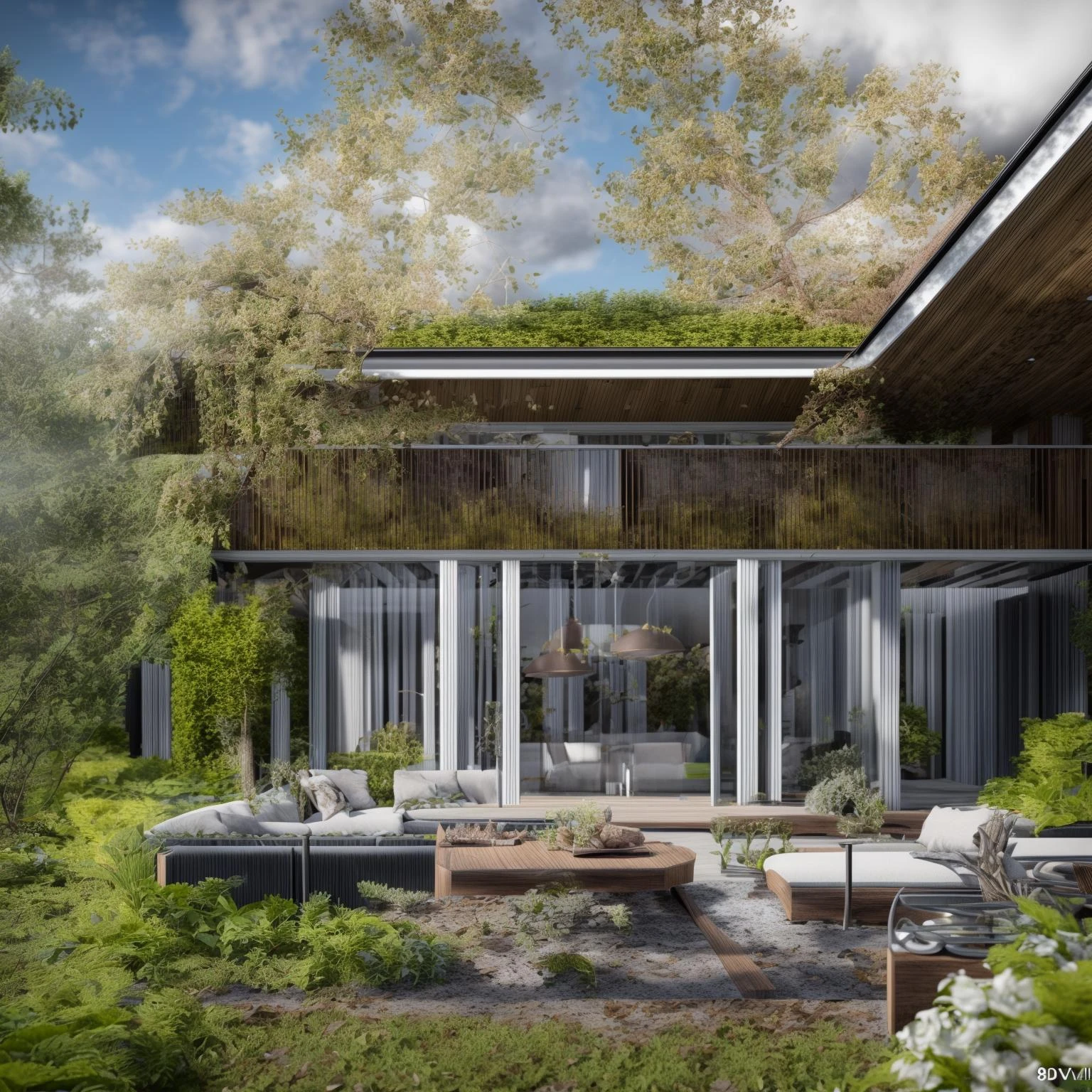 dvArchModern, 85mm, f1.8, portrait, photo realistic, hyperrealistic, orante, super detailed, intricate, dramatic, sunlight lighting, shadows, high dynamic range, house, masterpiece,best quality,(8k, RAW photo:1.2),(( ultra realistic)), modernvilla, blackandwhite, trees, vine, architecture, building, cloud, vivid colour, masterpiece,best quality,super detailed,realistic,photorealistic, 8k, sharp focus, a photo of a building, wood, <lora:villa01_architecture_SDlife_Chiasedamme:0.6>
<lora:more_details:0.6> <lora:add_detail:0.6> <lora:house_architecture_Exterior_SDlife_Chiasedamme:0.5>