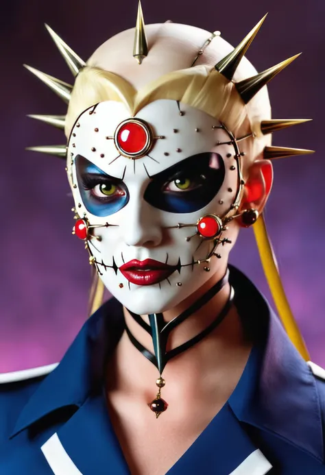 ASCIImix between sailor moon and hell raiser cenobites Pinhead