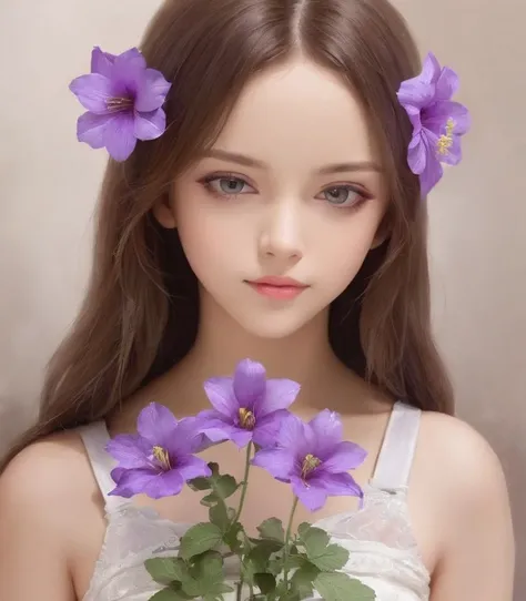 1girl,solo,best quality, high quality, masterpiece,
flower, purple flower, <lora:Purple Dom SDXL-000001:0,.8>
