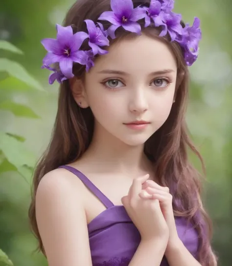 1girl,solo,best quality, high quality, masterpiece, 
 flower, purple flower, <lora:Purple Dom SDXL-000001:0,.8>